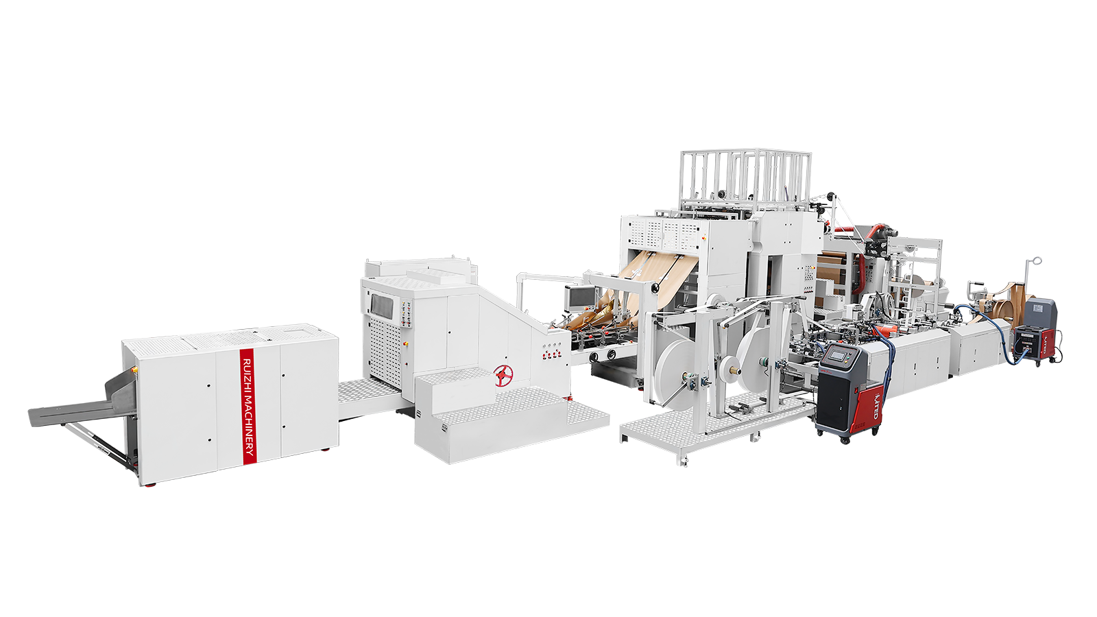 RZFD-450ATIF Fully-Auto Square Bottom Paper Bag Machine